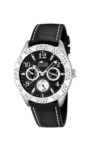 Lotus Damen-Uhren Quarz mit Lederband 15681/3 Preisvergleich
