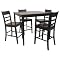 Lemont 5-pc. High Dining Set - Espresso