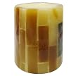 Artificial Wax Bone Candle - 3x4"