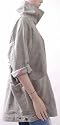 VILA Creme Damen Linen Sommer Mantel