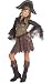 Sassy Pirate tm Girls Costume Size Small 3-4 years