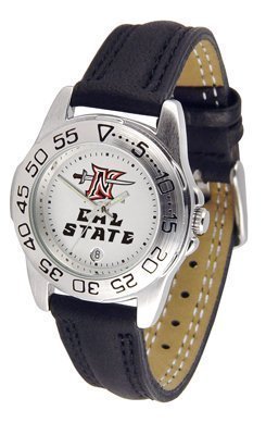 California State (Fullerton) Titans Suntime Ladies Sports Watch w/ Leather Band