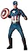 Rubie's Men's Deluxe Captain America Muscle Chest Costume and Shield Bundle