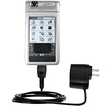 Rapid Wall / AC Charger for the Sony Clie NR70V - Gomadic Brand w/ TipExchange Technology