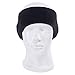 Maoko Winter Ear Warmer Headband -Fleece Ear Muffs Ski Headwear Black (Soft and Cozy)