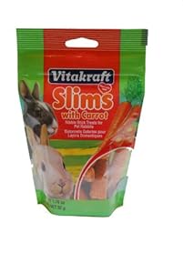 Vitakraft Rabbit Carrot Slims, 1.76-Ounce Pouch