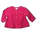 Zutano Baby-Girls Infant Cozie Swing Jacket, Fuchsia, 6 Months