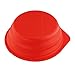 Collapsible Silicone Bowl for Camping - Food-grade & Space-Saving, Red - by Not Just A Gadget