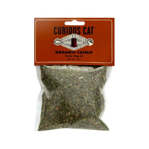 Castor & Pollux Curious Cat Organic Catnip, 1 Ounce