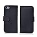 Generic MC0122 Cell Phone Case for iPhone 5c - Non-Retail Packaging - Black