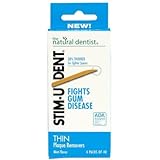 Stim-U-Dent Thin Picks 4 Packets Of 40 Picks-160 ct (Pack of 6)