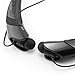 Bluetooth Headset Headphones Rymemo Newest Universal Wireless Music Earphones Stereo Earbuds Sports/running Magnetic Neckband Style for Cellphone,Black-Black