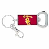 NCAA USC Trojans Bottle Opener Key Ring