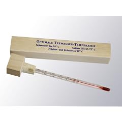 Tee Teewasser Thermometer Wasser Teethermometer Holz