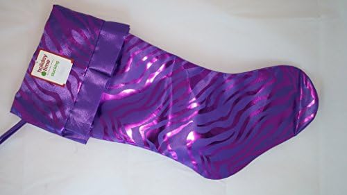 Purple Christmas Stocking 20in.