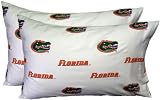 University of Florida Gators Set of 2 Cotton Pillowcase Covers