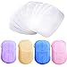 100 Pcs Outdoor Travel Hand Washing Soap Paper Sheets Portable Camping Hand Soap Hiking Washing Hand Bath Paper Soap for Kids Camping Tourism Travel etc.(5 Pack x 20 Sheets)