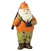 Hunting Camouflage Santa with Gun and Binoculars Christmas Ornament 3.75