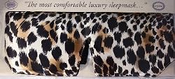 "Calm the Inner Beast" Sleep Mask Leopard Print