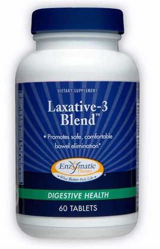 Enzymatic Therapy Laxative-3 Blend 60 Tablets