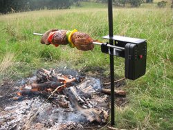 Auspit Basic Outdoor Rotisserie Kit