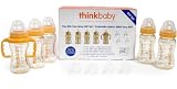 Thinkbaby BPA Free Gift Set, Orange, 0 to 24 Months