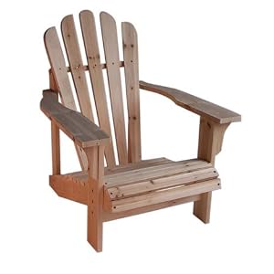 Cedar Adirondack Chair - Natural by