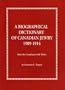 A Biographical Dictionary of Canadian Jewry 1909-1914: From the Canadian Jewish Times