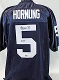 Notre Dame Paul Hornung 56 H Signed Jersey Psa/dna #s33161 - Autographed College Jerseys