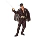 Masked Bandit Zorro Halloween Costume by Wicked M