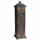 Pagoda CD/DVD Stand in Rosewood