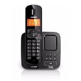 Philips CD1751B/38 T�l�phone sans fil DECT avec r�pondeur Son XHD Noirpar Philips