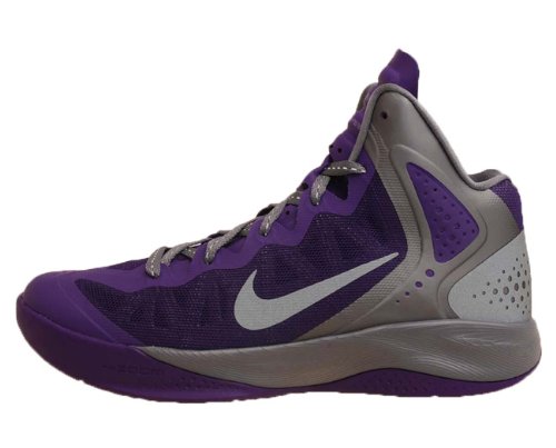 Nike Zoom Hyperenforcer PE Purple Silver 2012 Mens Basketball Shoes 487655-500 [US size 10]