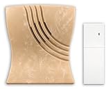 Heath Zenith SL-6507 Wireless Battery Operated Door Chime and Weatherproof Outdoor Chime Extender