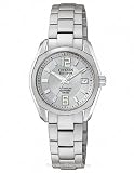 Citizen Ladies Eco-Drive Titanium - Silver Dial - Date - Water Resistant 100m