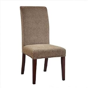 Classic Seating Checked Chenille Slipcover Side Chair