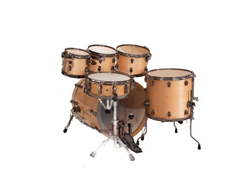 Ludwig Epic 6-Piece Fusion Birch / Maple Drum Set Shell Pack Natural