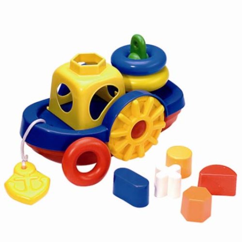 Playlearning International AB 321 - Nachziehboot und Sortierelement