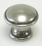 Top Knobs, Dakota - M1226, Rounded Knob in Antique Pewter