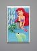 Princess Ariel The Little Mermaid Single Switch Plate Switchplate Disney Materials #2 Glitter