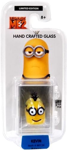 Despicable Me 2 Glassworld minion Hand Crafted Glass - Kevin