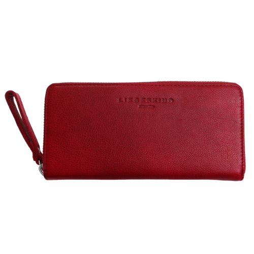 Liebeskind Berlin Sally 2D leather, Damen Portemonnaies, Pink (pink), 20x10x2.5 cm (B x H x T)