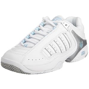 K-Swiss Women's Defier RS Trainer White/Blue Heaven Silver 91033-163-M 5 UK