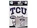 me & my BIG ideas laptopSTICKS Removable Laptop Stickers, Texas Christian (TCU) Horned Frogs