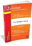 Acheter livre Travail : 20 fiches sur les oeuvres au programme, thème de français 2013-2014 : Le temps vécu : Nerval, Sylvie ; Woolf, Mrs Dalloway ; Bergson, Essai sur les données immédiates de la conscience