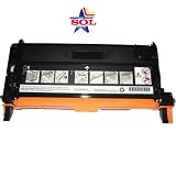 (8,000-pages) Remanufactured High Yield Black Toner Cartridges for Use in Dell 3110cn , 3115cn By SOL