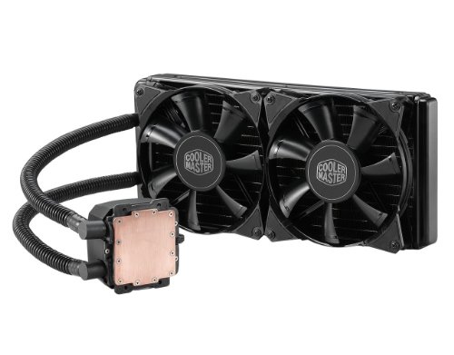 Cooler Master Nepton 280L - PC CPU Liquid Water Cooling System, All-In-One Kit with 280mm Radiator and 2 JetFlo Fans