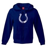 Indianapolis Colts Women's Blue Pro Grade Full Zip Hooded Sweatshirt