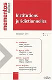 Revue Dalloz-Sirey  / Institutions juridictionnelles