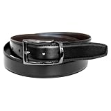 DockersMen's30mmFeatherEdgeReversibleBelt,Black/Brown,34